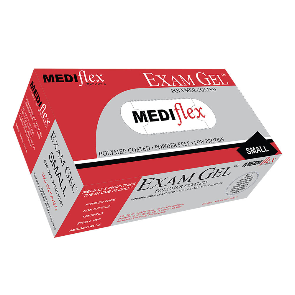 Exam Gel Mediflex Small Gloves