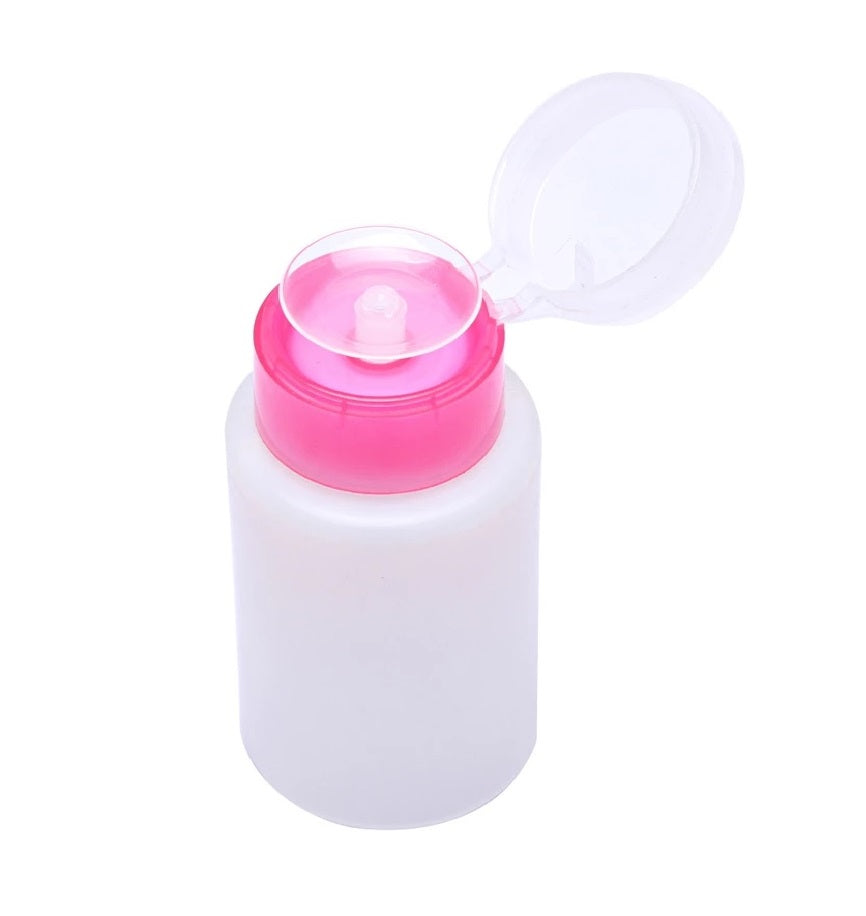 Plastic Pump Bottle pink