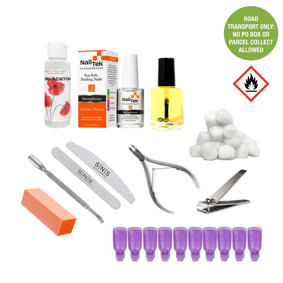 Nail Removal Kit (for SNS, Dip Powder, Gel & Acrylic Sets) American
