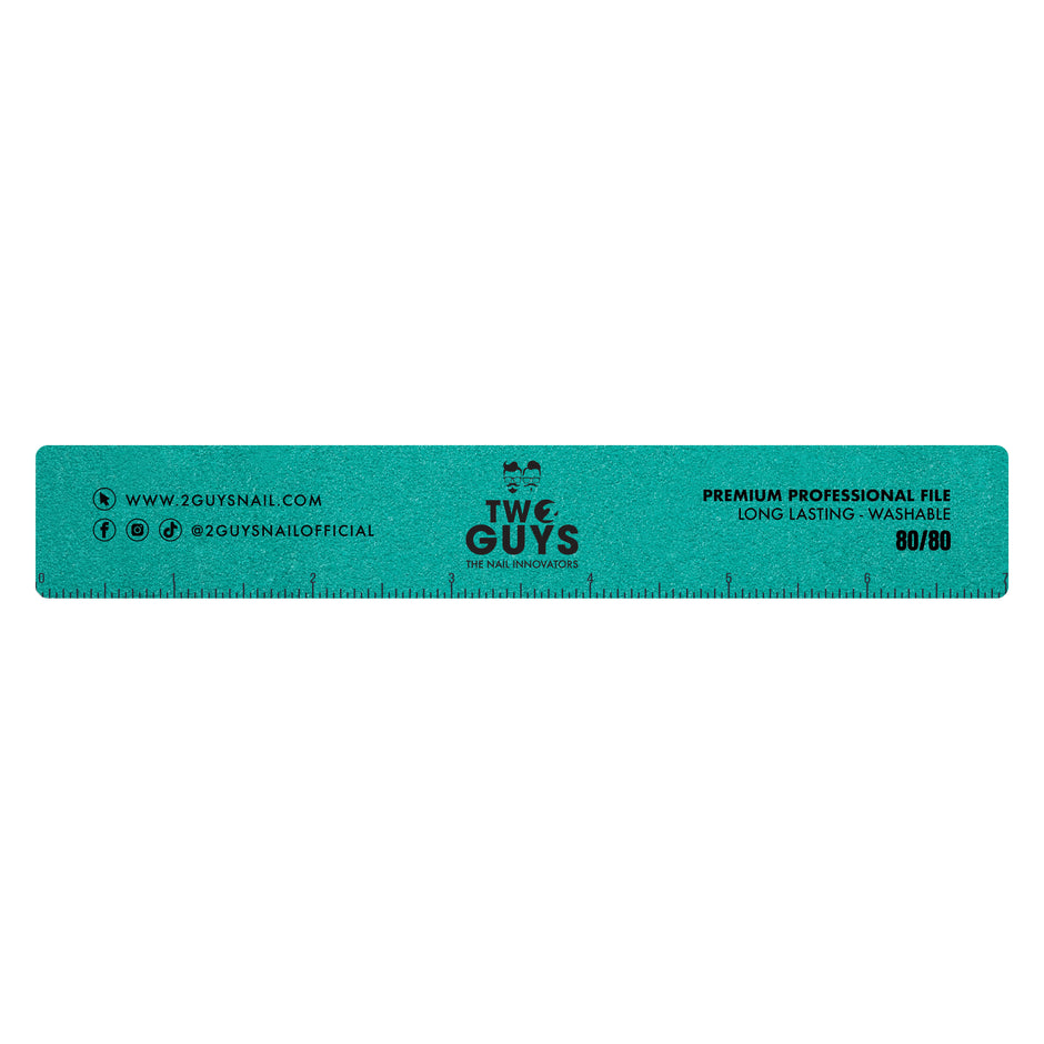 2Guys Jumbo Square Nail Files 100/100 Medium Grit (25pcs) – American ...