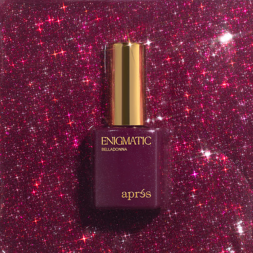 Apres Enigmatic Gel Couleur Polish FG20 (10ml) Belladonna - Flash Glitter