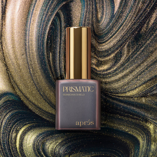 Apres Prismatic Gel Couleur Polish CE22 (10ml) Guardian Shield - Shimmery Cat Eyes
