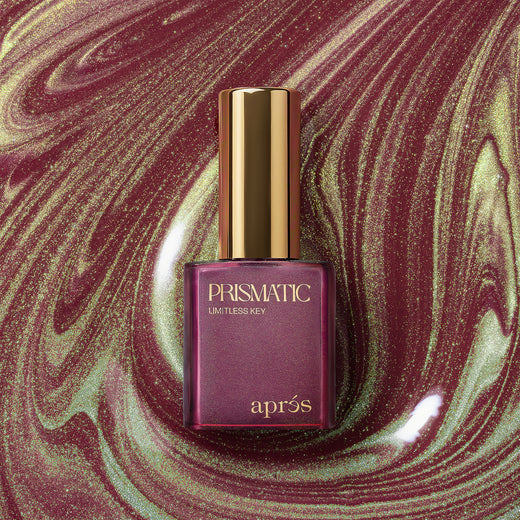 Apres Prismatic Gel Couleur Polish CE26 (10ml) Limitless Key - Shimmery Cat Eyes