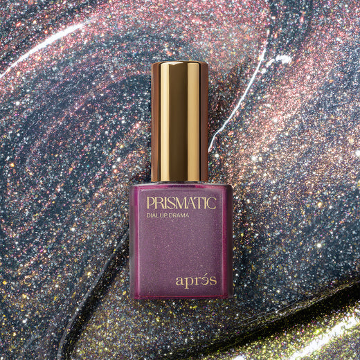 Apres Prismatic Gel Couleur Polish FG14 (10ml) Dial Up Drama - Flash Glitter