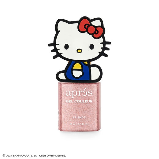Apres Hello Kitty Flash Glitter Gel Couleur Polish (10ml) Friends