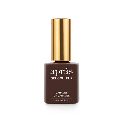 Apres HEMA & TPO-Free Gel Couleur Polish J14 (15ml) Caramel Or Caramel
