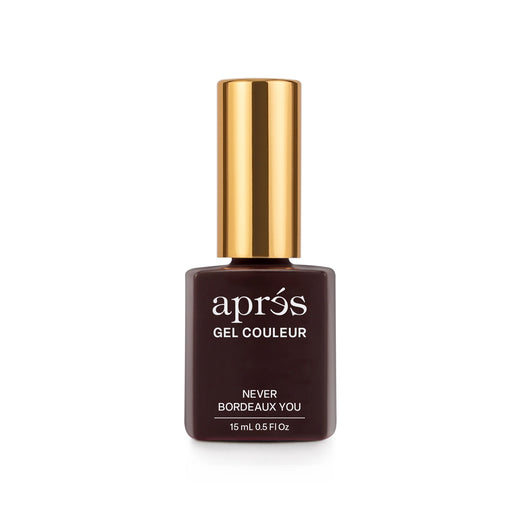 Apres HEMA & TPO-Free Gel Couleur Polish #298 (15ml) Never Bordeaux You