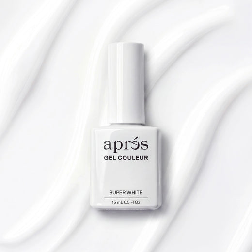 Apres HEMA & TPO-Free Gel Couleur Polish - Super White (15ml)