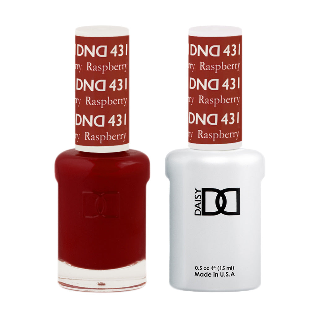 DND #431 Daisy Gel Polish & Lacquer Duo (15ml) Raspberry – American ...